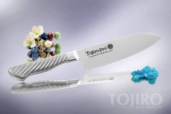 Поварской нож Сантоку 170 мм PRO Series, Tojiro - фото в интернет-магазине Kupiwoll