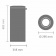 Несгораемая корзина для бумаг 30 л, BRABANTIA Несгораемая корзина для бумаг 30 л, BRABANTIA - фото в интернет-магазине Kupiwoll