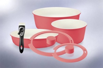 Набор посуды 6 предметов Hatamoto COLOR SET-6RED-TW (красный) - фото в интернет-магазине Kupiwoll