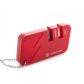 Точилка для ножей, двухуровневая, карманная, цвет красный, серия Sharpeners, WUESTHOF, 3149730202 - фото в интернет-магазине Kupiwoll