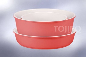 Набор посуды 6 предметов Hatamoto COLOR SET-6RED-TW (красный) - фото в интернет-магазине Kupiwoll