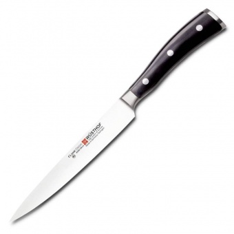 Нож для нарезки 16 см серия Classic Ikon WUESTHOF 4506 16 WUS - фото в интернет-магазине Kupiwoll