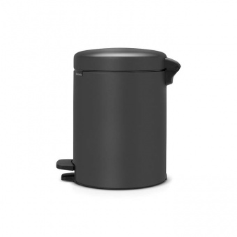 Мусорный бак Brabantia newIcon 5 л Минерально-графитовый - фото в интернет-магазине Kupiwoll