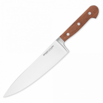 Нож Berger Cutlery поварской «Шеф» 21 см, серия Classic Walnut - фото в интернет-магазине Kupiwoll