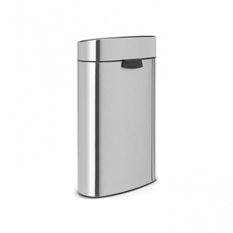 Мусорный бак Touch Bin New (40 л), Стальной матовый - фото в интернет-магазине Kupiwoll