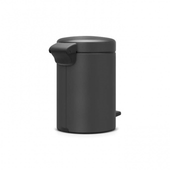Мусорный бак Brabantia newIcon 3 л Минерально-графитовый - фото в интернет-магазине Kupiwoll