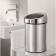 Мусорный бак Touch Bin (3л), Стальной матовый (FPP), BRABANTIA Мусорный бак Touch Bin (3л), Стальной матовый (FPP), BRABANTIA - фото в интернет-магазине Kupiwoll
