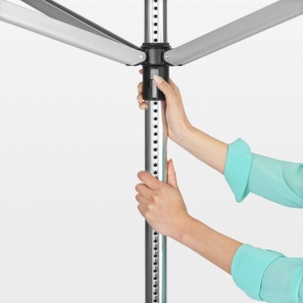 Уличная сушилка Lift-O-Matic (60 м навески), с чехлом - фото в интернет-магазине Kupiwoll