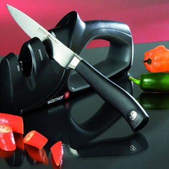 Точилка для ножей двухуровневая серия Sharpeners WUESTHOF - фото в интернет-магазине Kupiwoll