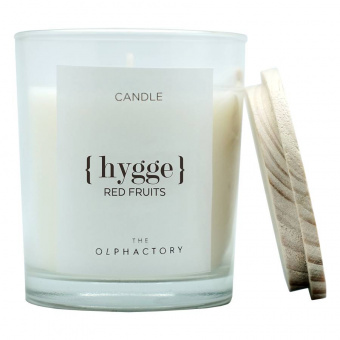 Свеча ароматическая hygge - Красные Фрукты, 30 ч - фото в интернет-магазине Kupiwoll