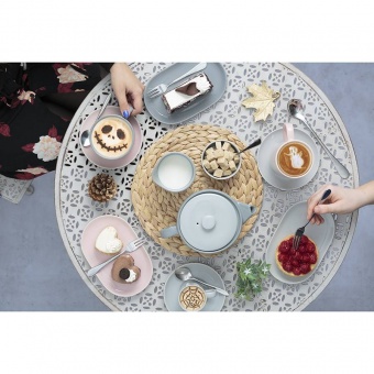 Чашка cafe concept 350 мл розовая - фото в интернет-магазине Kupiwoll