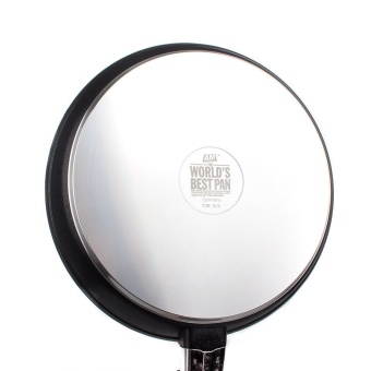 Сковорода блинная диаметр 24 см h 1 см съемная ручка Frying Pans AMT - фото в интернет-магазине Kupiwoll